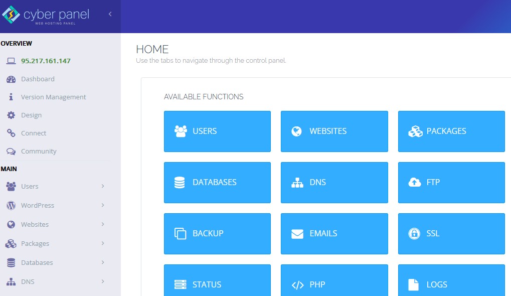  How to create backup in cyberpanel