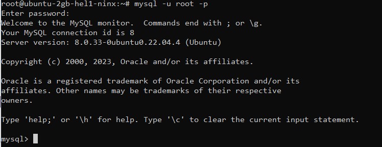 MYSQL Database