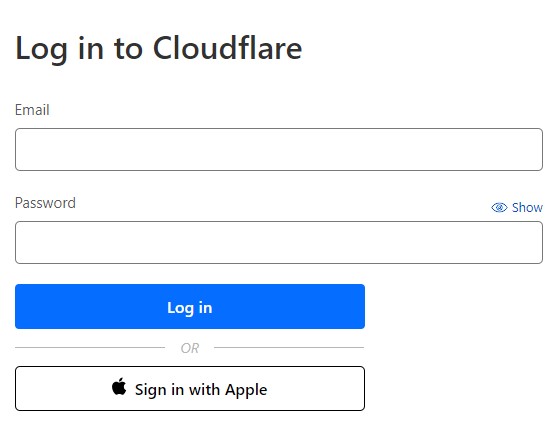 create a domain in cloudflare