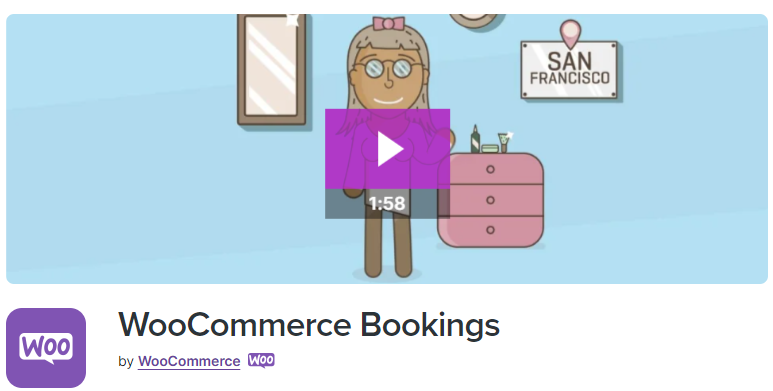 Woocommerce bookings
