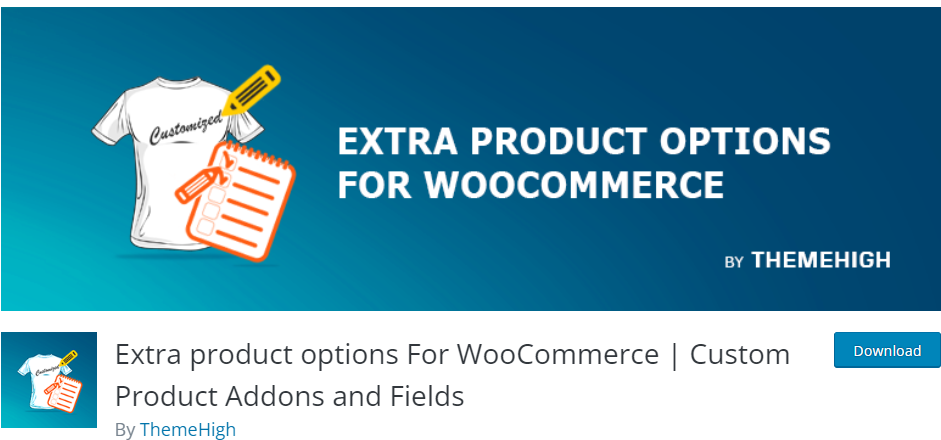 WooCommerce Extra Product Options