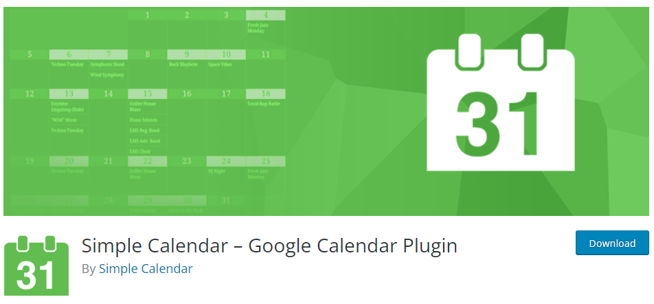 simplae calendar